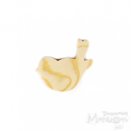 Drewniany ptaszek 8,5 cm