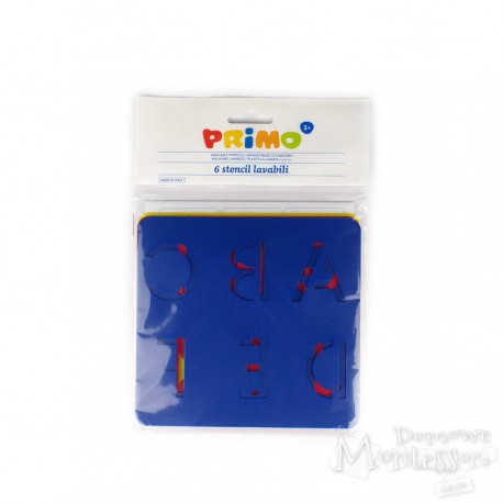 Szablony do farb - litery i cyfry