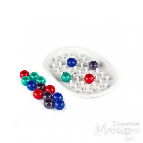 Zestaw mydelniczka i korale