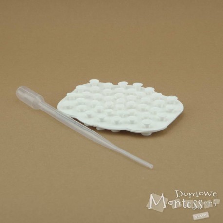 Zestaw mydelniczka i pipeta