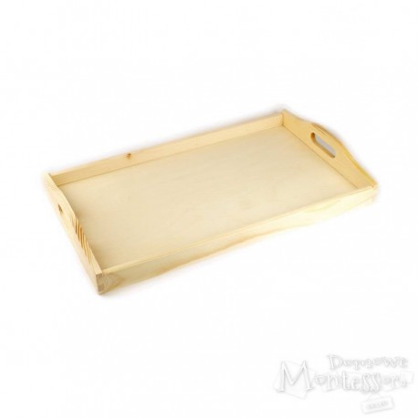 Taca drewniana duża