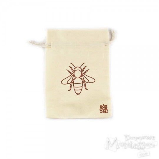 Woreczek na figurki - cykl życia pszczoły