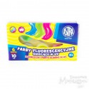 Farby fluorescencyjne Astra 6 kolorów, 10 ml