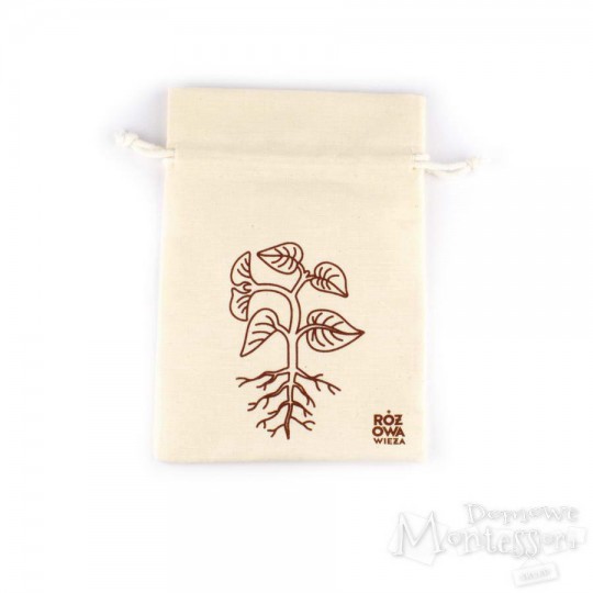 Woreczek na figurki - cykl życia fasoli