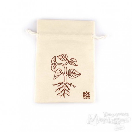 Woreczek na figurki - cykl życia fasoli