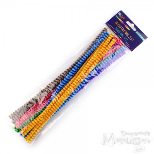 Druciki kreatywne 30 cm paski 25 sztuk