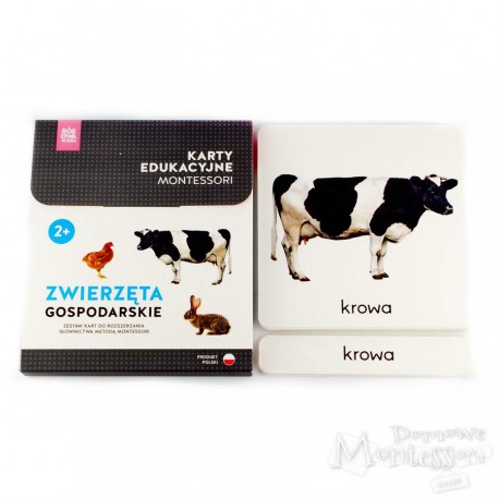 Karty - zwierzęta gospodarskie + memo