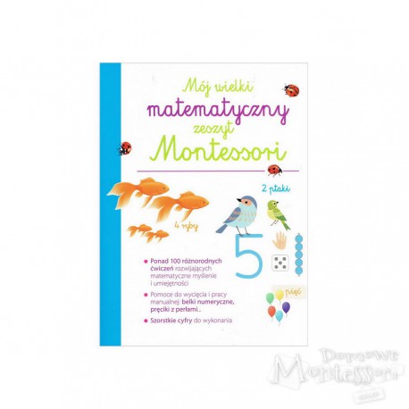 Mój wielki matematyczny zeszyt Montessori