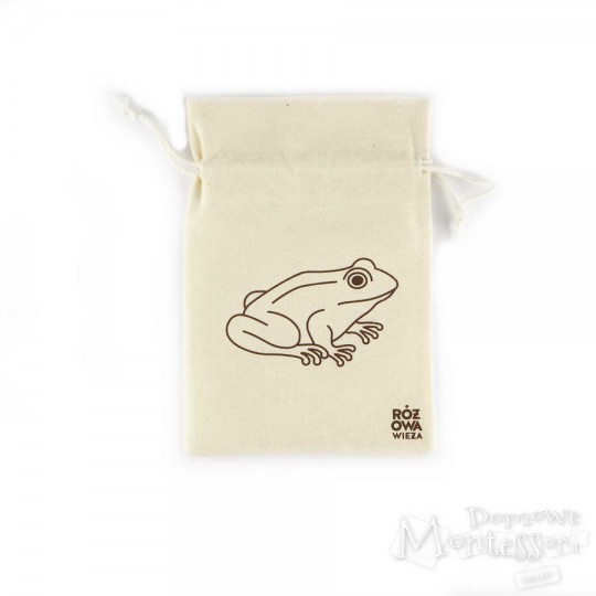 Woreczek na figurki - cykl życia żaby
